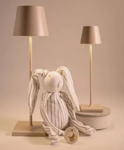 Poldina micro batterilampe / bordlampe, sand