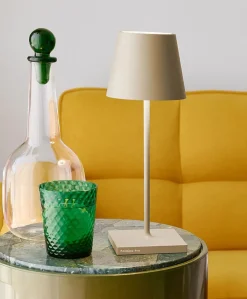 Poldina mini batterilampe / bordlampe, corten