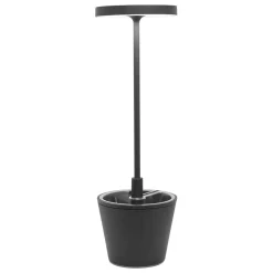 Poldina Reverso batterilampe / bordlampe, mørkegrå