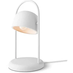 Quay bordlampe, hvid