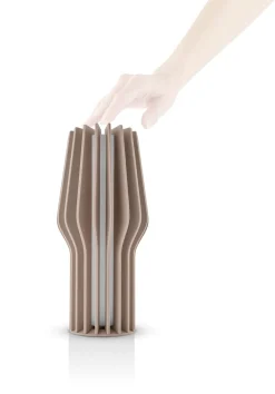 Radiant LED batteri- / bordlampe 25 cm, pearl beige