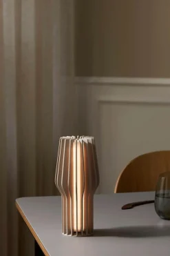 Radiant LED batteri- / bordlampe 25 cm, pearl beige