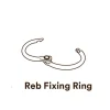 Reb lamp fixing ringe (5 stk.), rustfrit stål