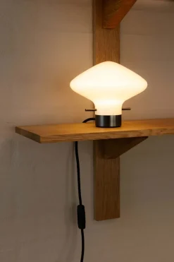 Repose bordlampe 175, sort/opal