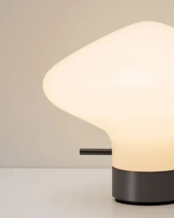 Repose bordlampe 175, sort/opal