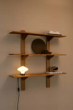 Repose bordlampe 175, sort/opal