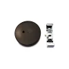 Reservedel: Flos BELLHOP GLAS S loftroset i PC, brunlakeret