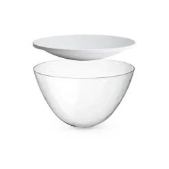 Reservedel: Flos TACCIA SMALL glas/reflektor, hvid mat/mat