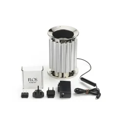 Reservedel: Flos TACCIA SMALL LED base EU/UL/GB, anodiseret sølv