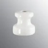 Reservedel: Ifö Isolator, hvid, Ø31 mm, højde 31 mm
