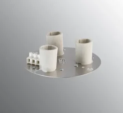 Reservedel: Ifö Monteringsplade 185,5 mm E14 3 x 28 W