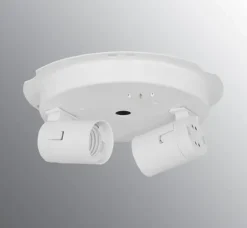 Reservedel: Ifö Monteringsplade E27 2 x 25 W til base D220 B184