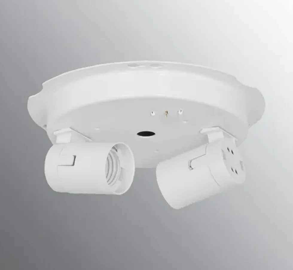 Reservedel: Ifö Monteringsplade E27 2 x 25 W til base D220 B184
