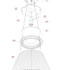 Reservedel: Lamp holder support til Flos Romeo Moon S2