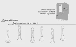 Reservedel: Louis Poulsen Garden T-stik