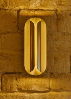 Rosalie væglampe, guld