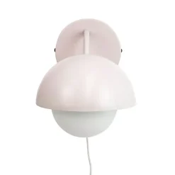Rose væglampe, mat beige