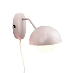 Rose væglampe, mat beige