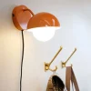 Rose væglampe, orange