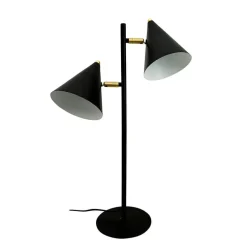 Rouen bordlampe, sort
