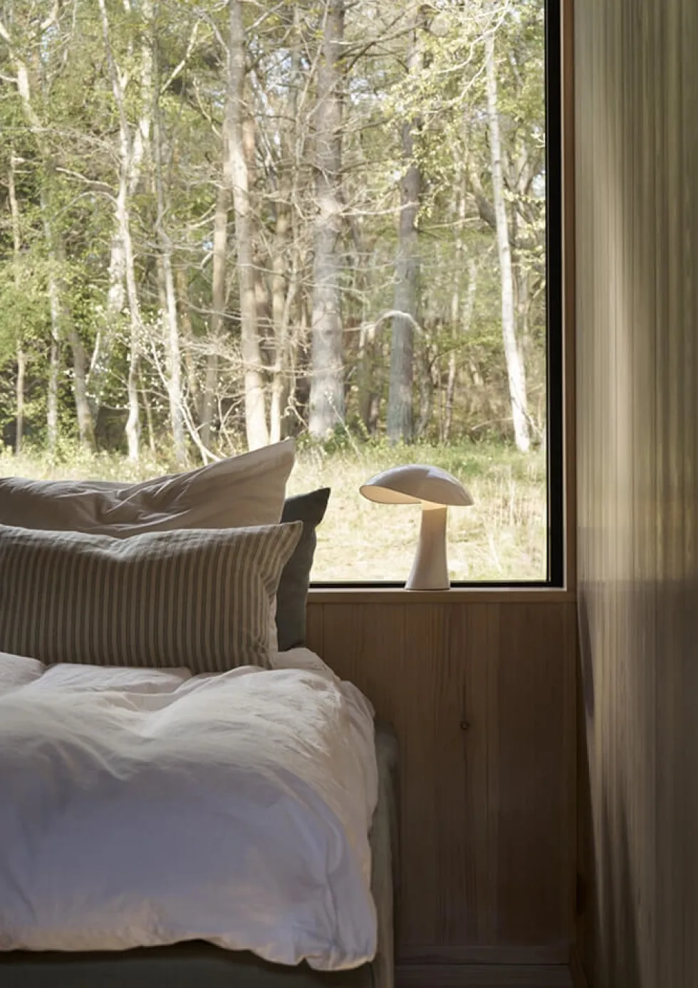 Rumee Portable batterilampe / bordlampe, cloud white