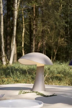 Rumee Portable bordlampe / batterilampe, earth grey