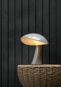 Rumee Portable bordlampe / batterilampe, earth grey