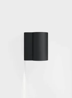 Scap down udendørs væglampe, deep black