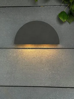 Scott udendørslampe, sort