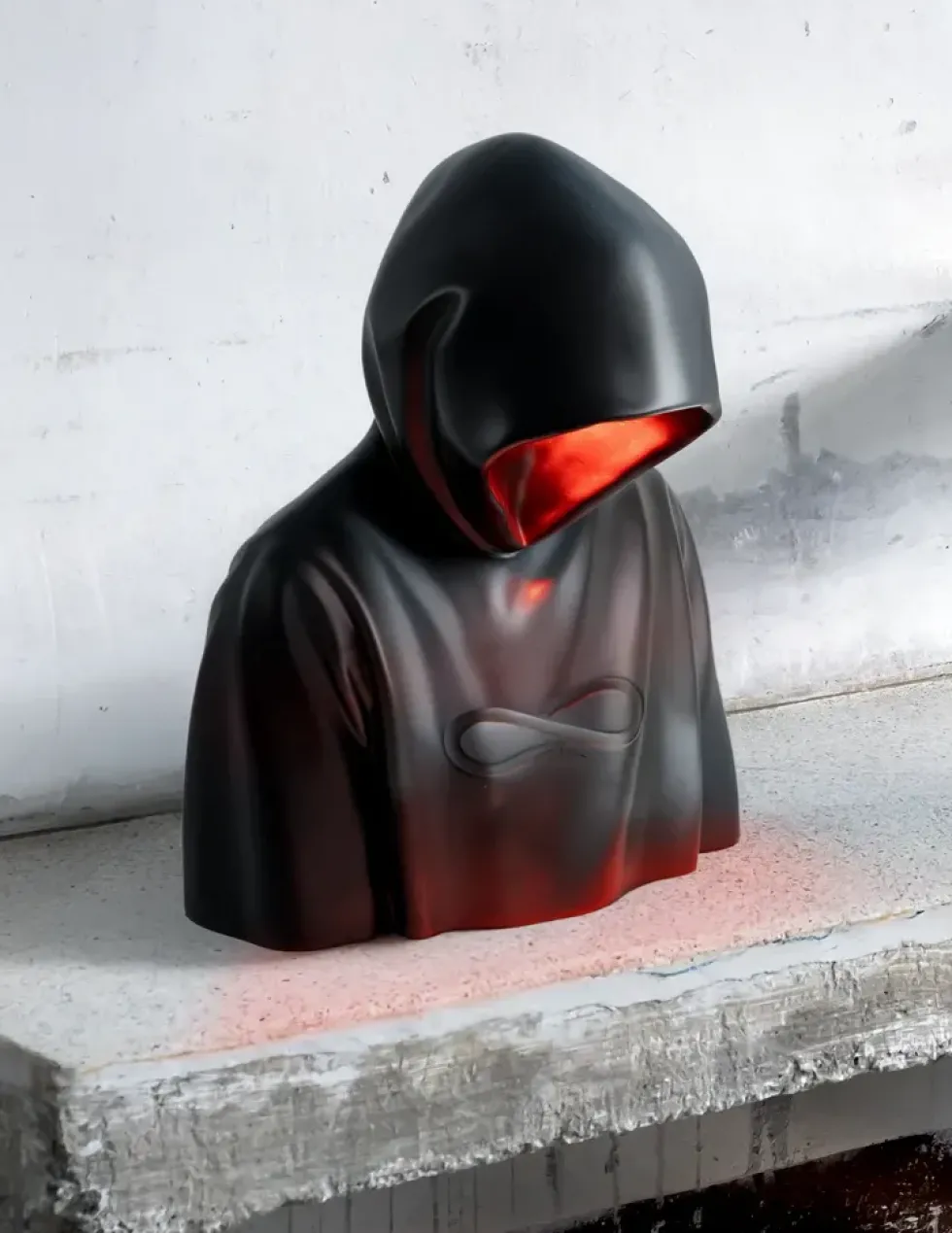 Seletti Bad Guy bordlampe, sort