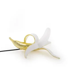 Seletti Banana Lamp, dewey gold