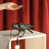 Seletti Bird Playing bordlampe, sort