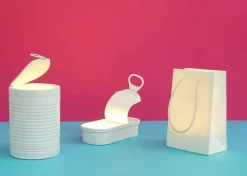 Seletti Daily Glow Tomato bordlampe / batterilampe
