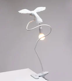 Seletti Sparrow lampe - Cruising med klemme