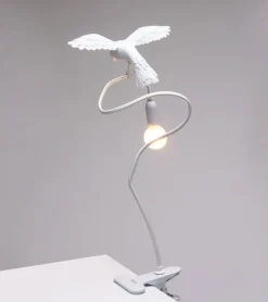 Seletti Sparrow lampe - Cruising med klemme