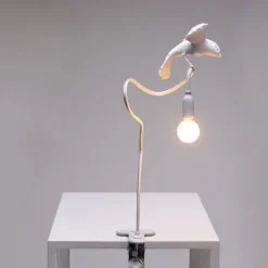 Seletti Sparrow lampe - Cruising med klemme