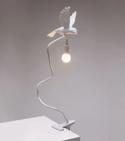 Seletti Sparrow lampe - Landing med klemme