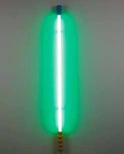 Seletti Superlinea lampe, grøn
