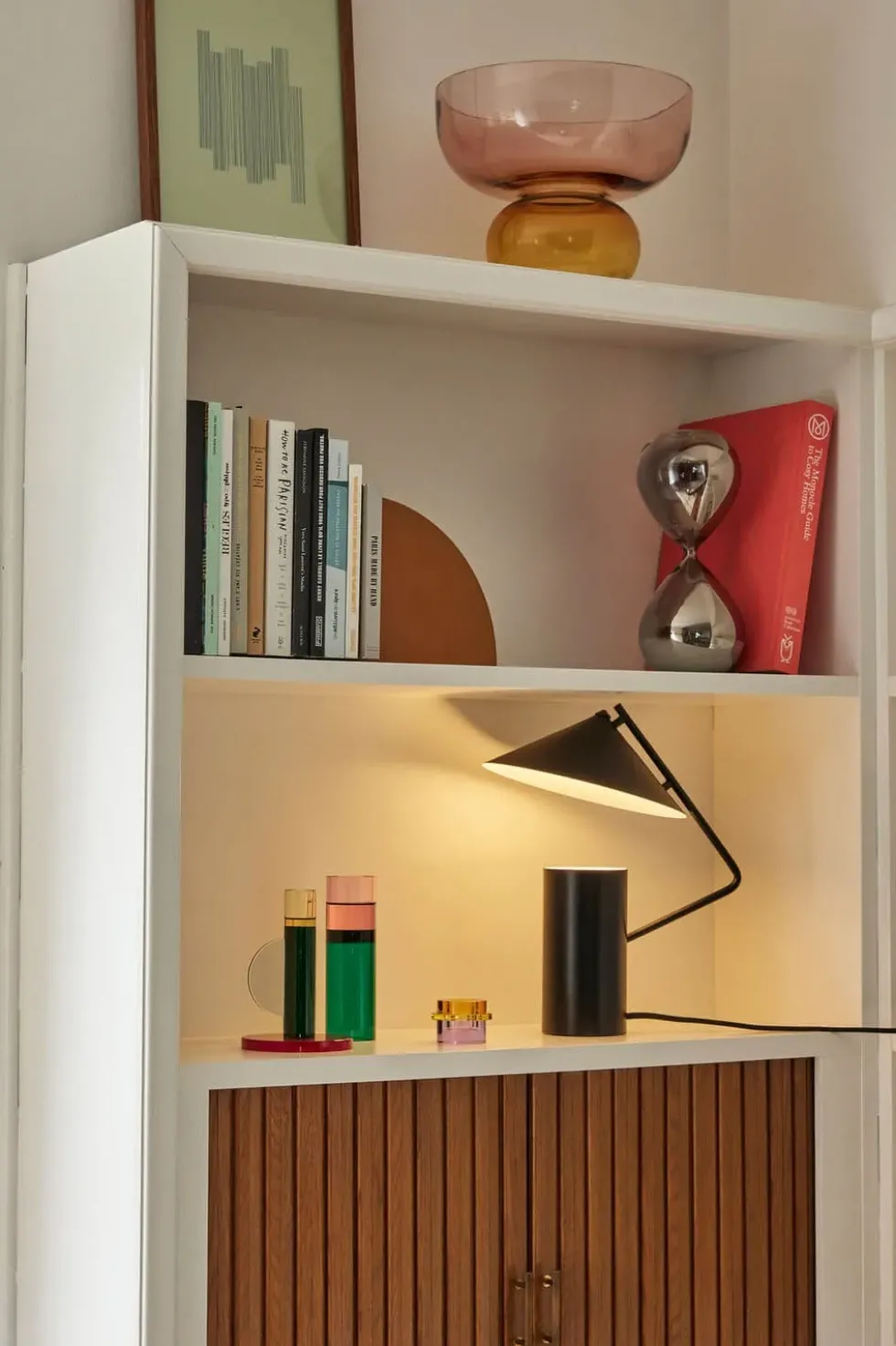 Sen bordlampe, sort