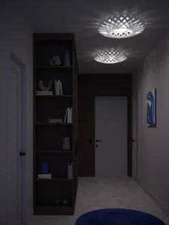 Signature 65 plafond loftlampe / væglampe, hvid