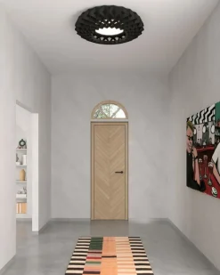 Signature 65 plafond loftlampe / væglampe, sort