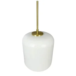 Silvia D20 pendel, opal/messing