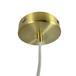 Silvia D15 pendel, opal/messing