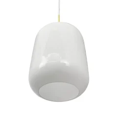 Silvia D15 pendel, opal/messing