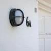 Skot LED udendørs væglampe / loftlampe, opal/grafit