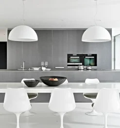 Skygarden 1 pendel, hvid blank