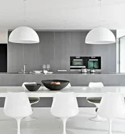 Skygarden 1 pendel, hvid blank