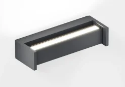Slat One udendørs væglampe/loftlampe, antrasit
