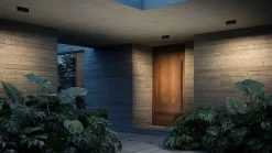 Slat One udendørs væglampe/loftlampe, antrasit