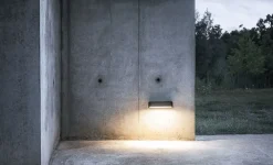 Slat One udendørs væglampe/loftlampe, antrasit